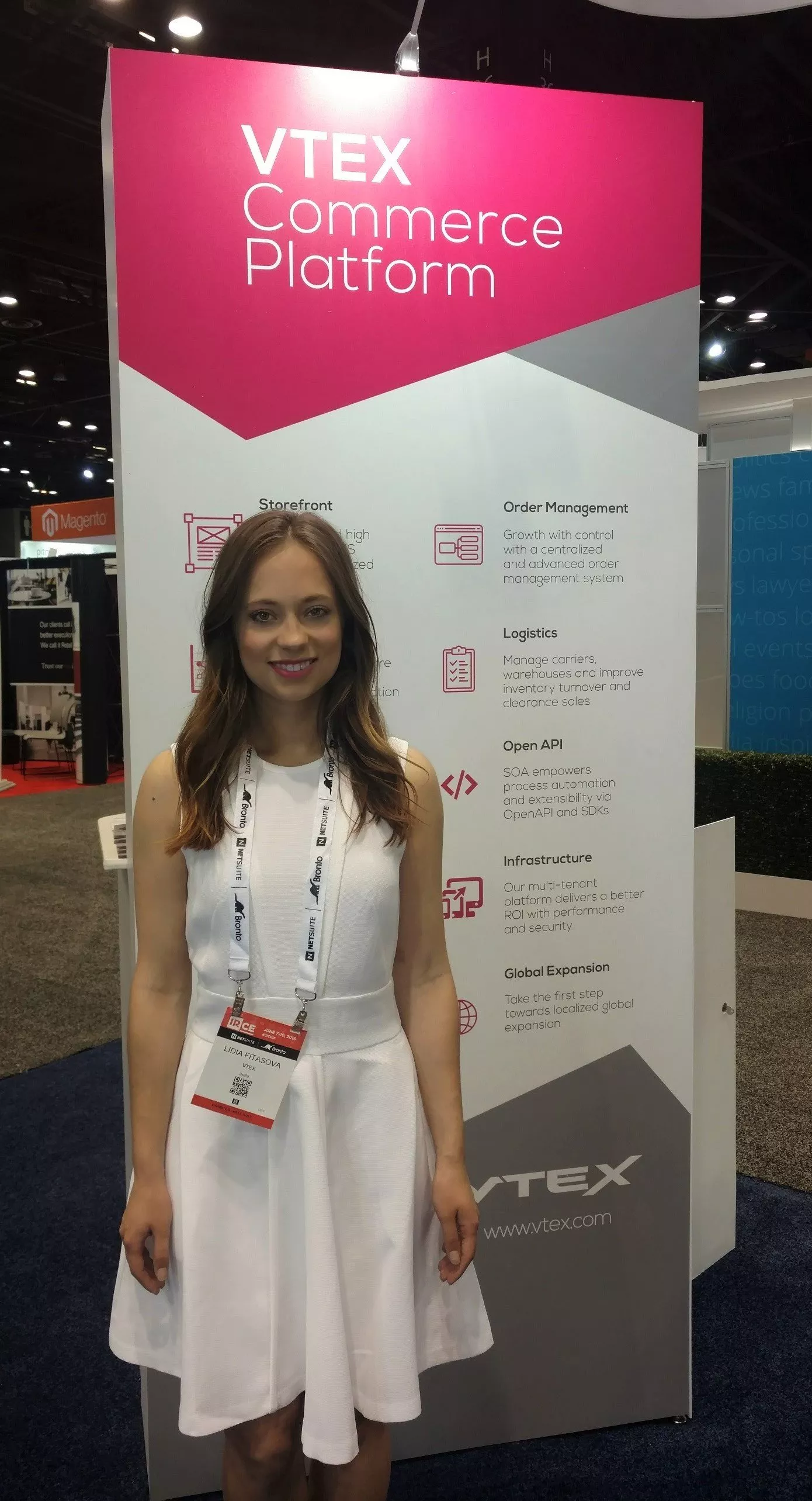 Photo of you working an event