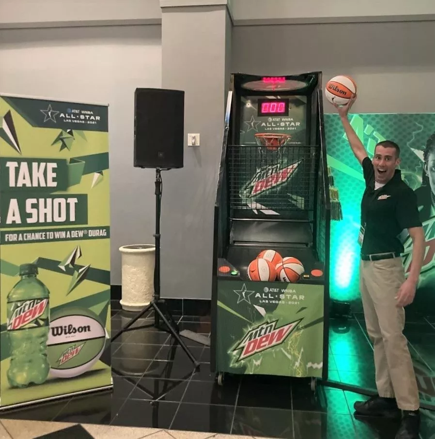 Photo of you working an event