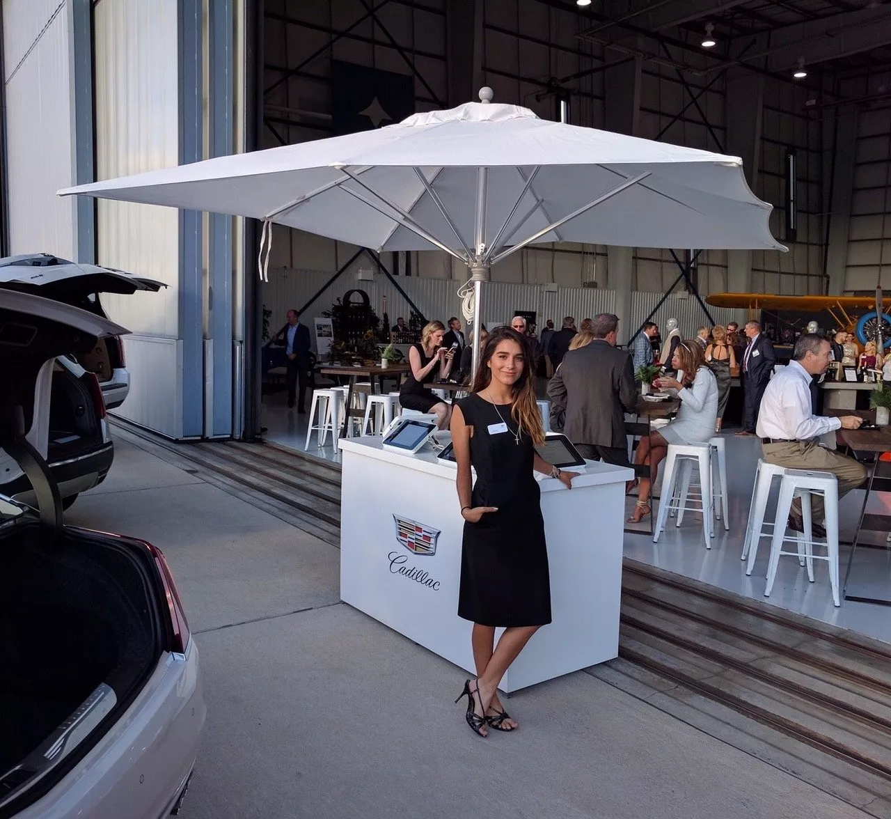 Photo of you working an event