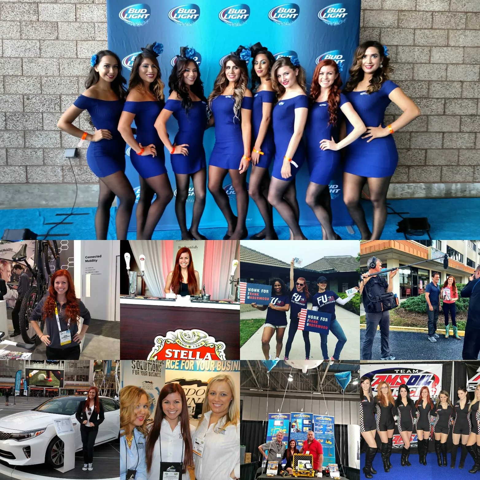 Photo of you working an event