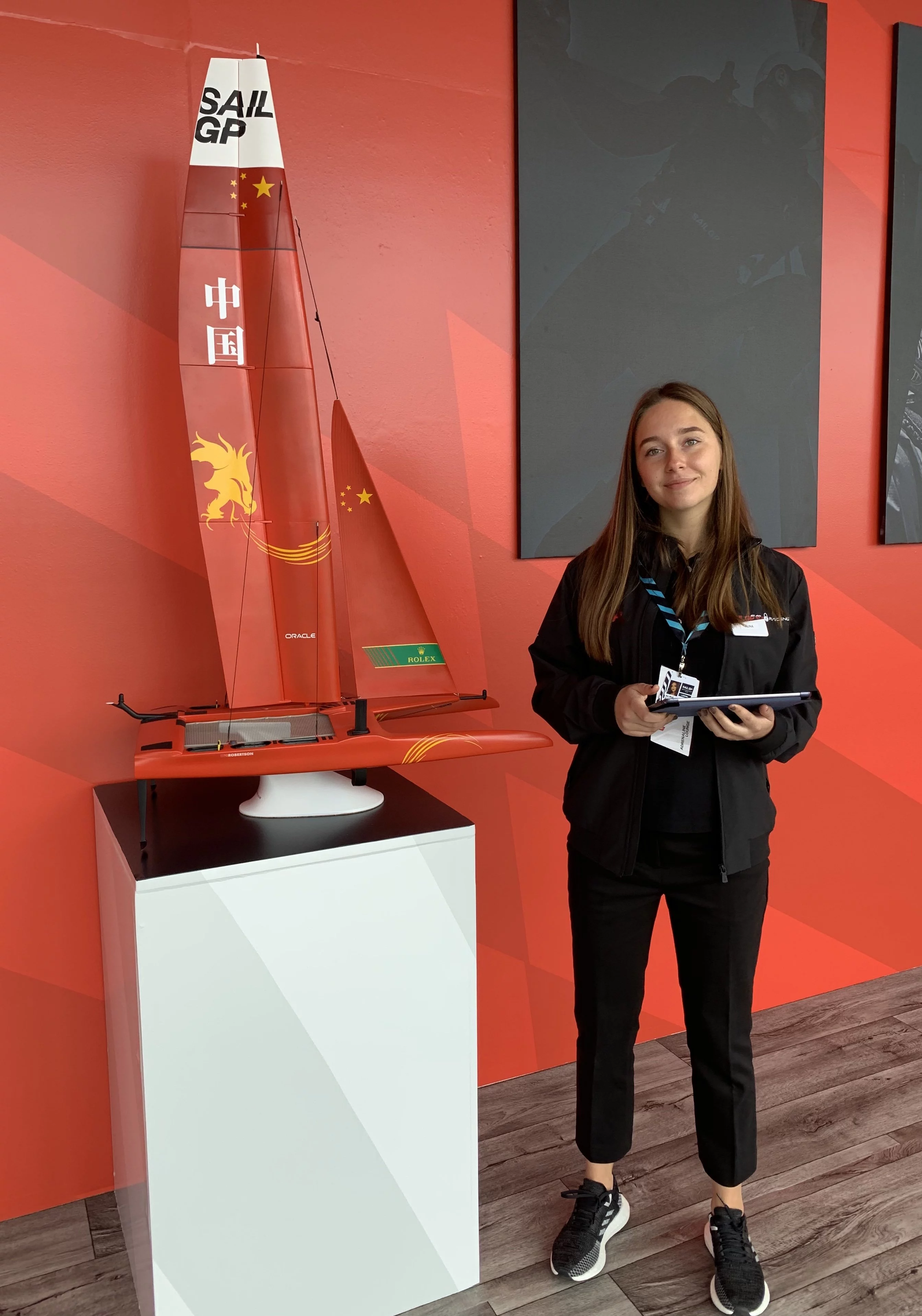 Photo of you working an event