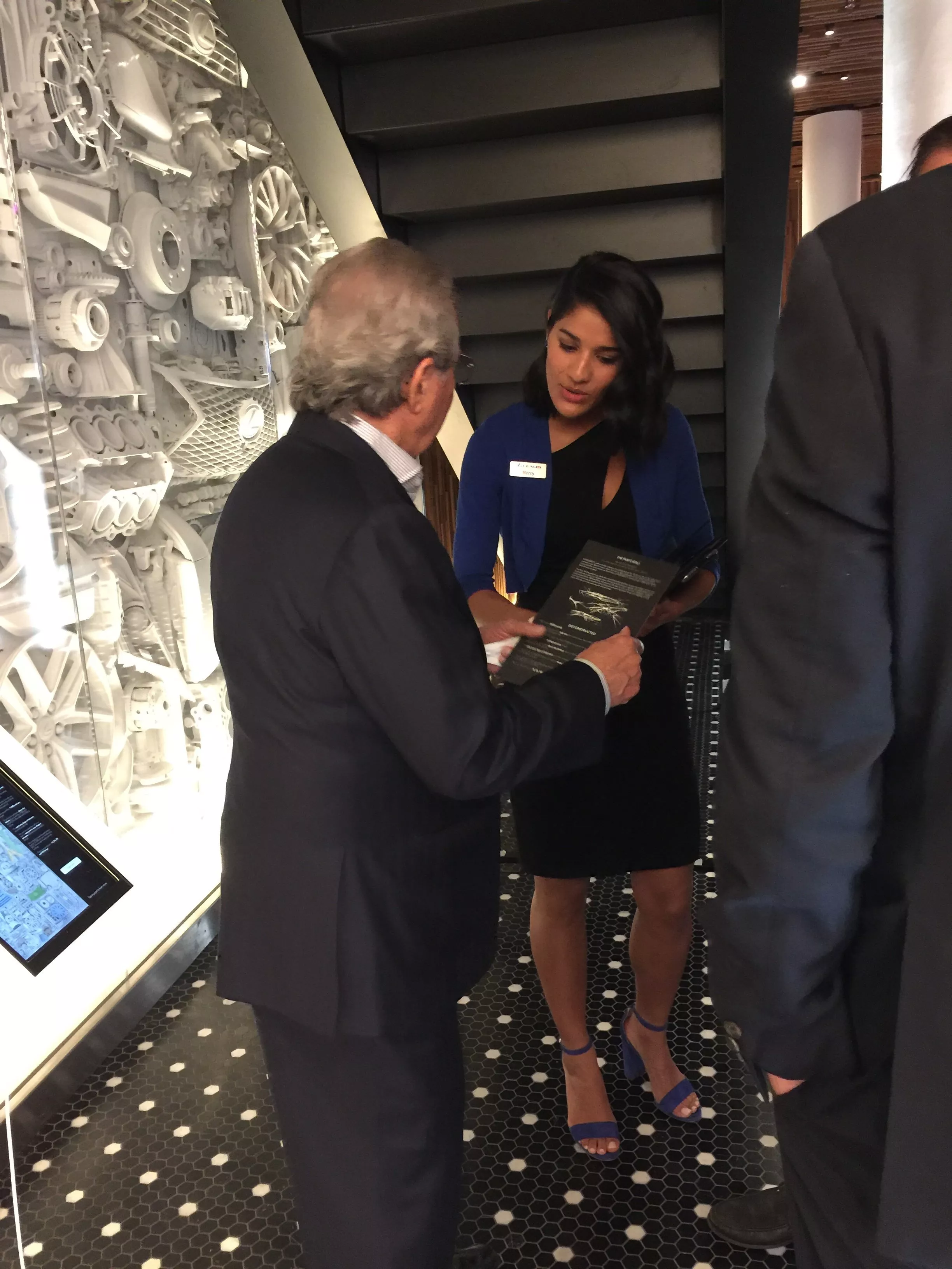 Photo of you working an event