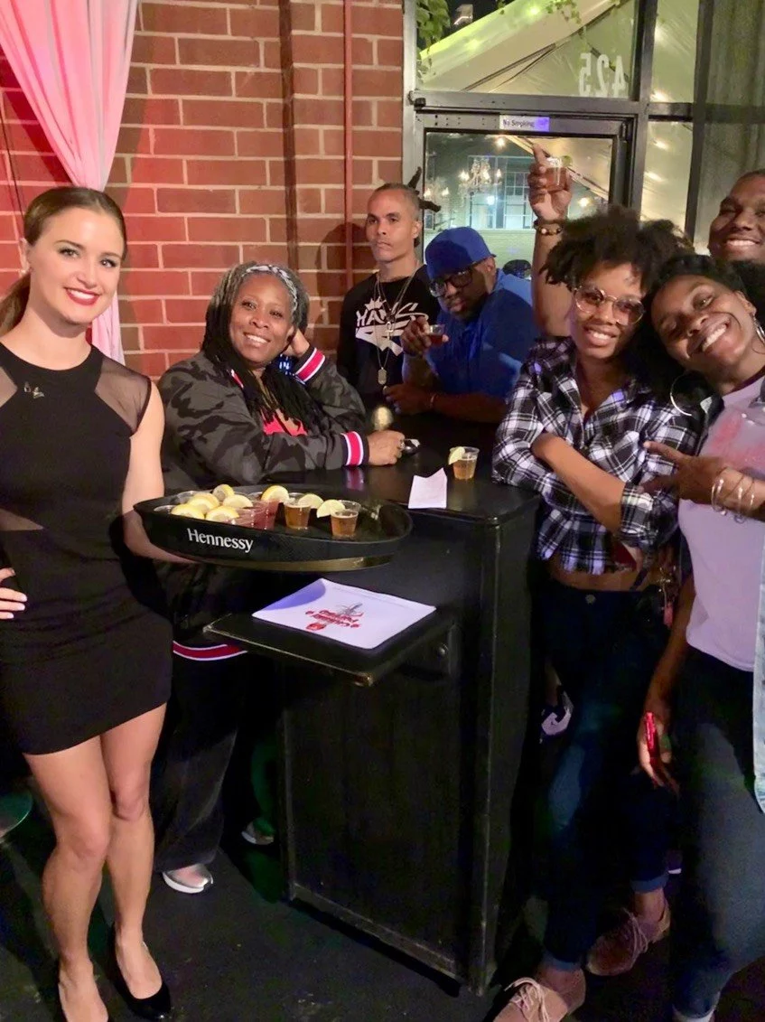 Photo of you working an event