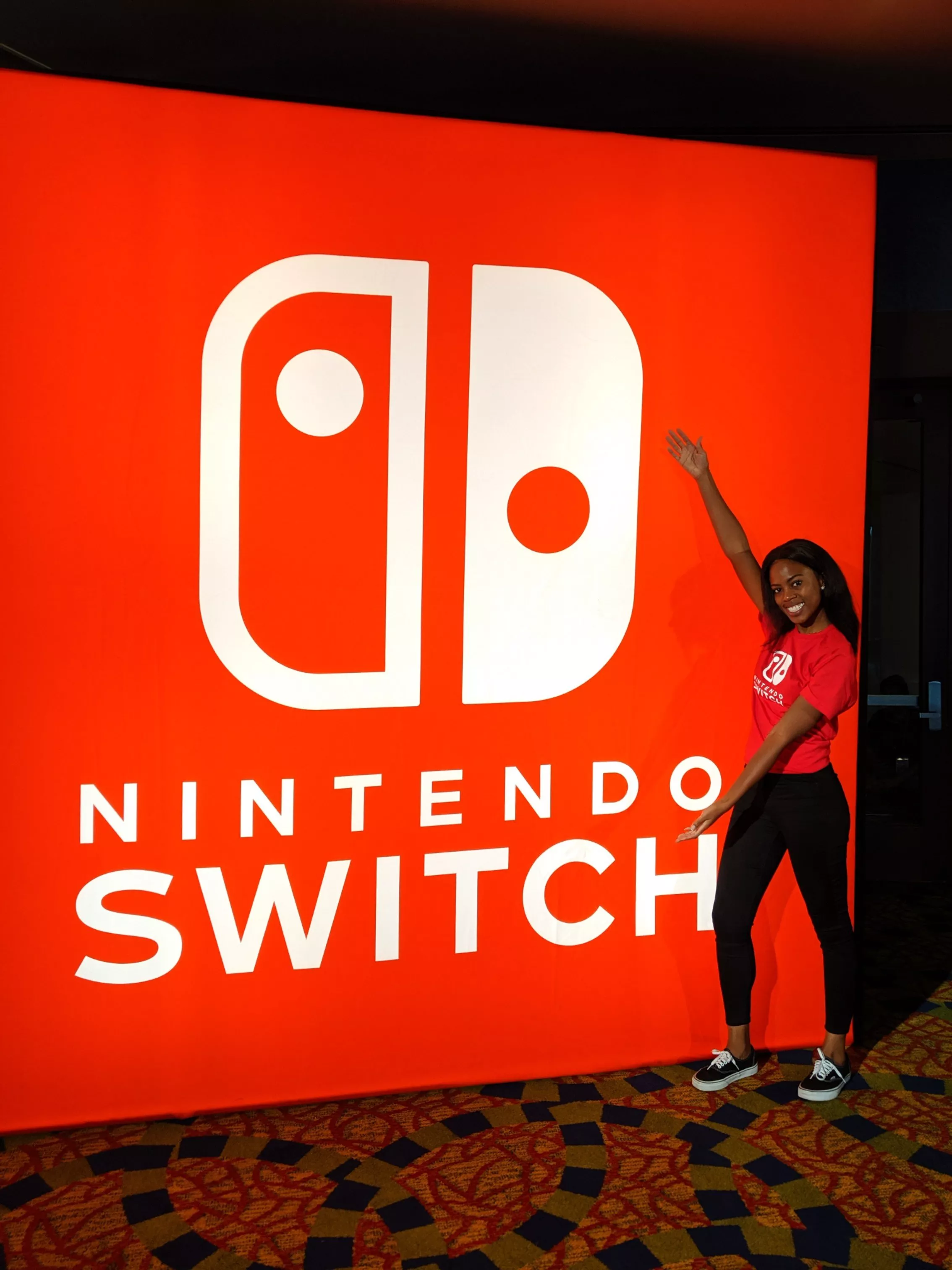 Photo of you working an event