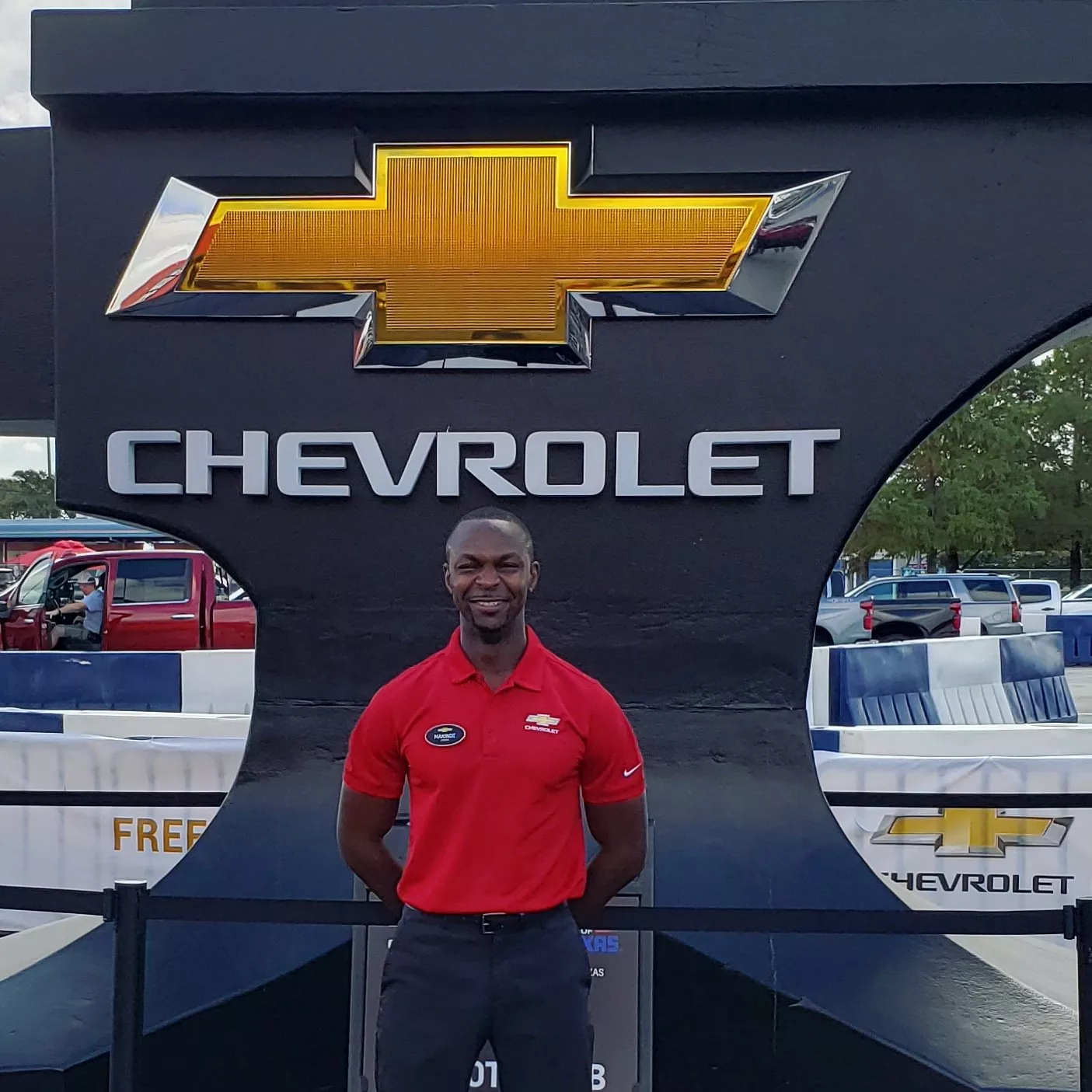 Photo of you working an event