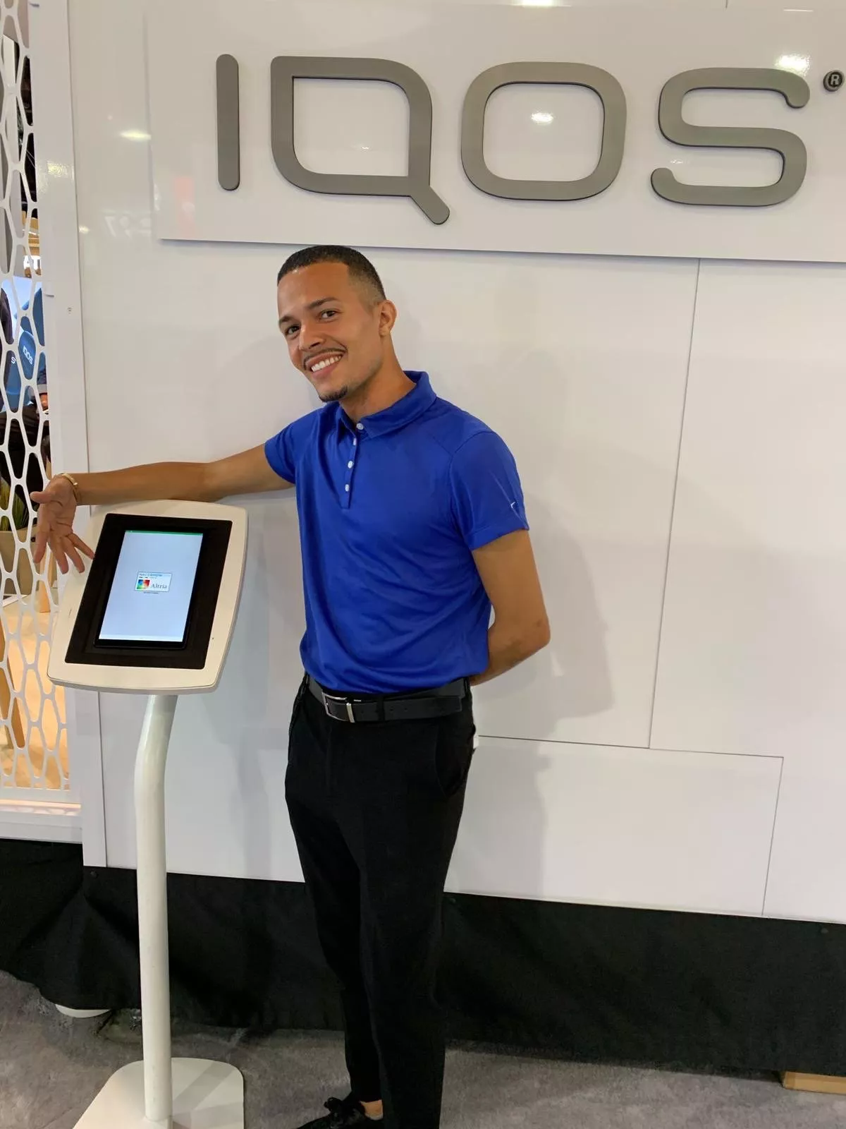 Photo of you working an event