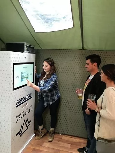 Photo of you working an event