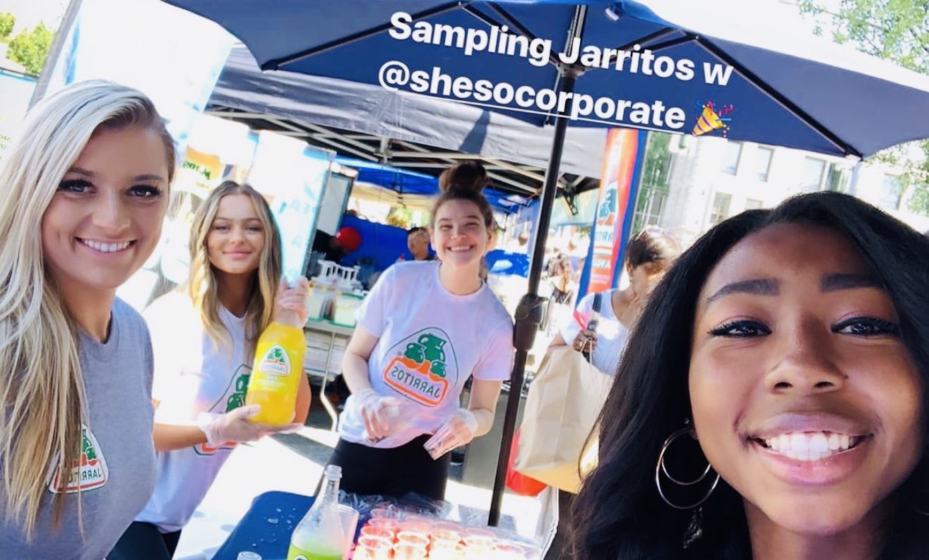 Photo of you working an event