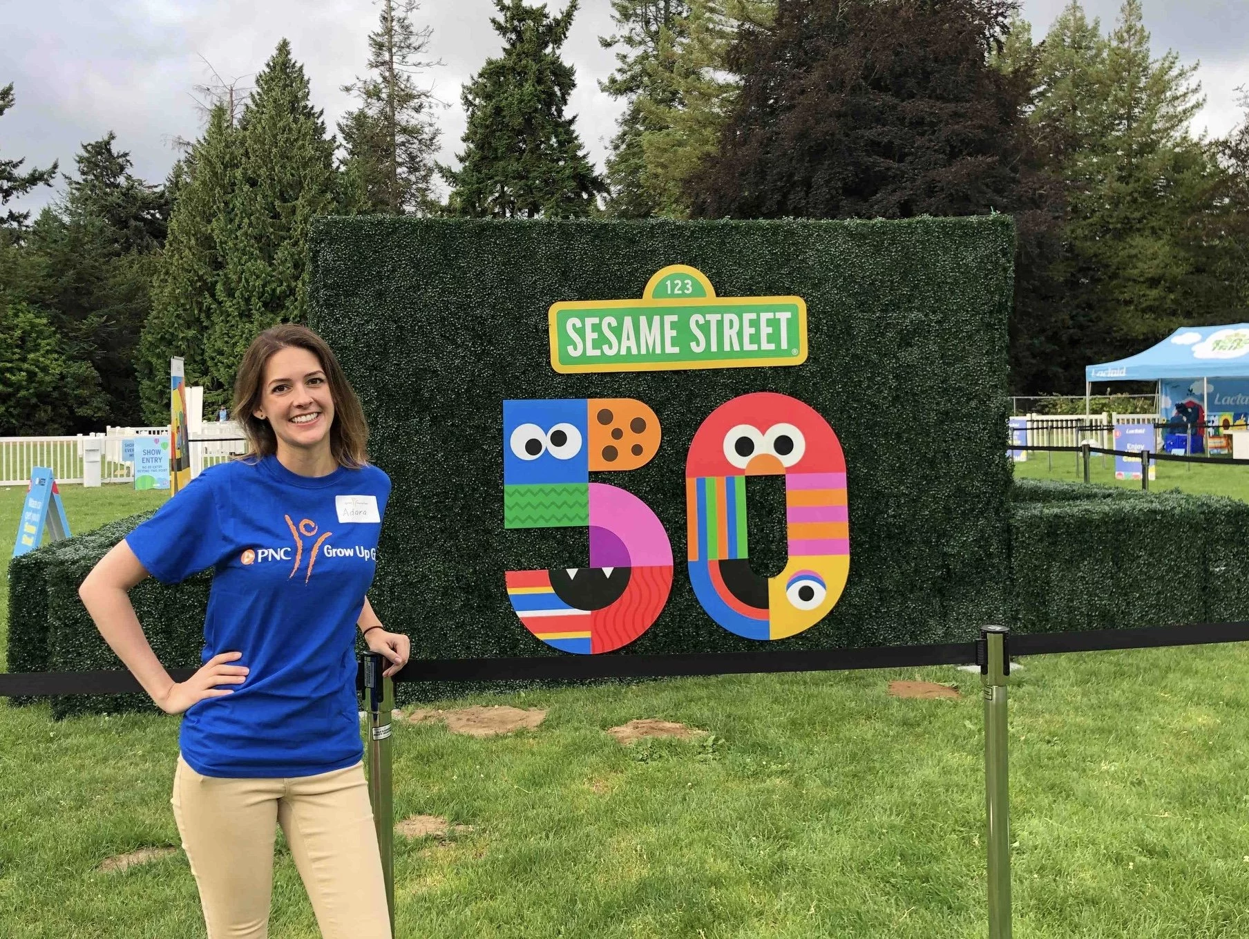 Photo of you working an event