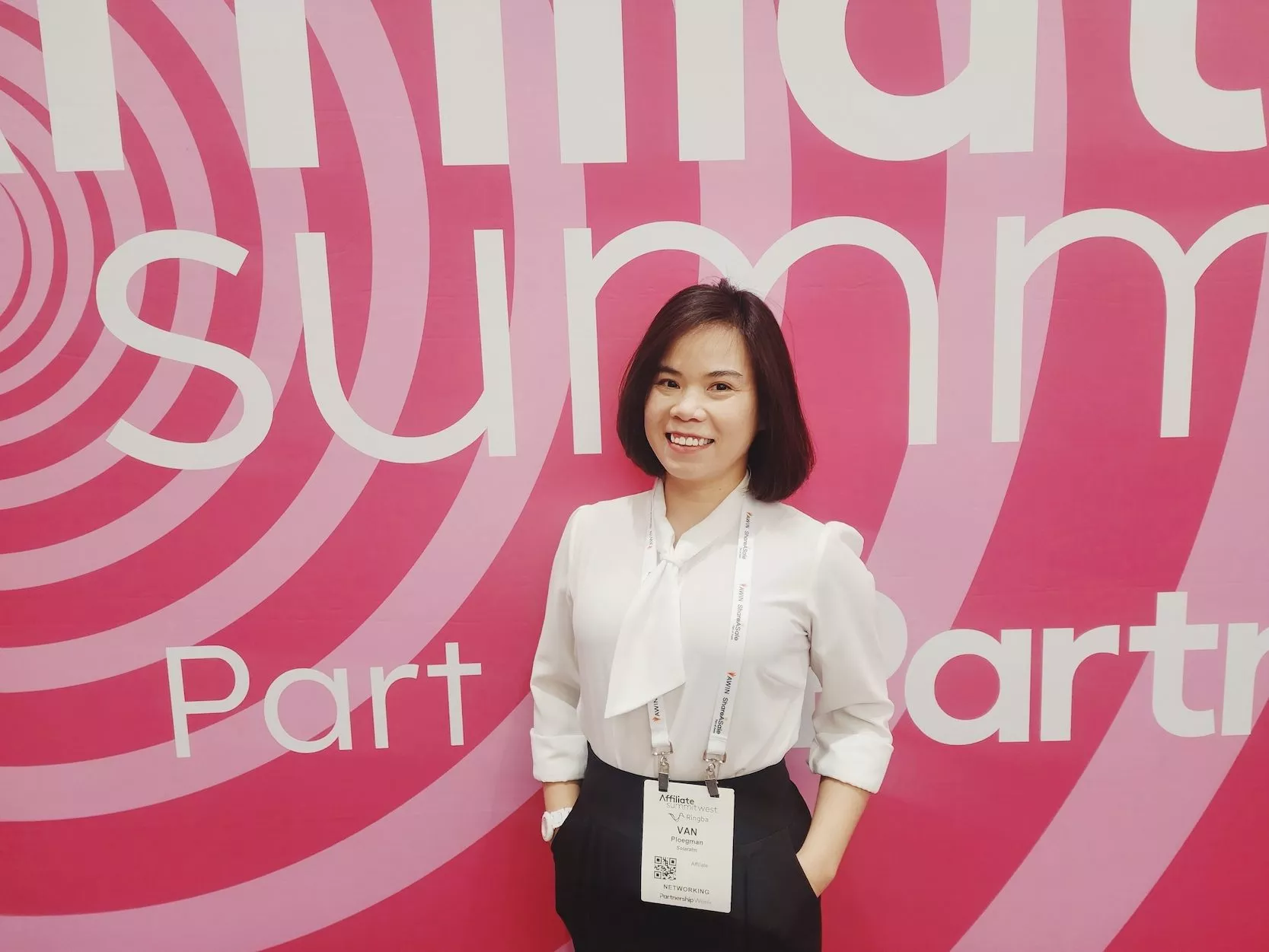 Photo of you working an event