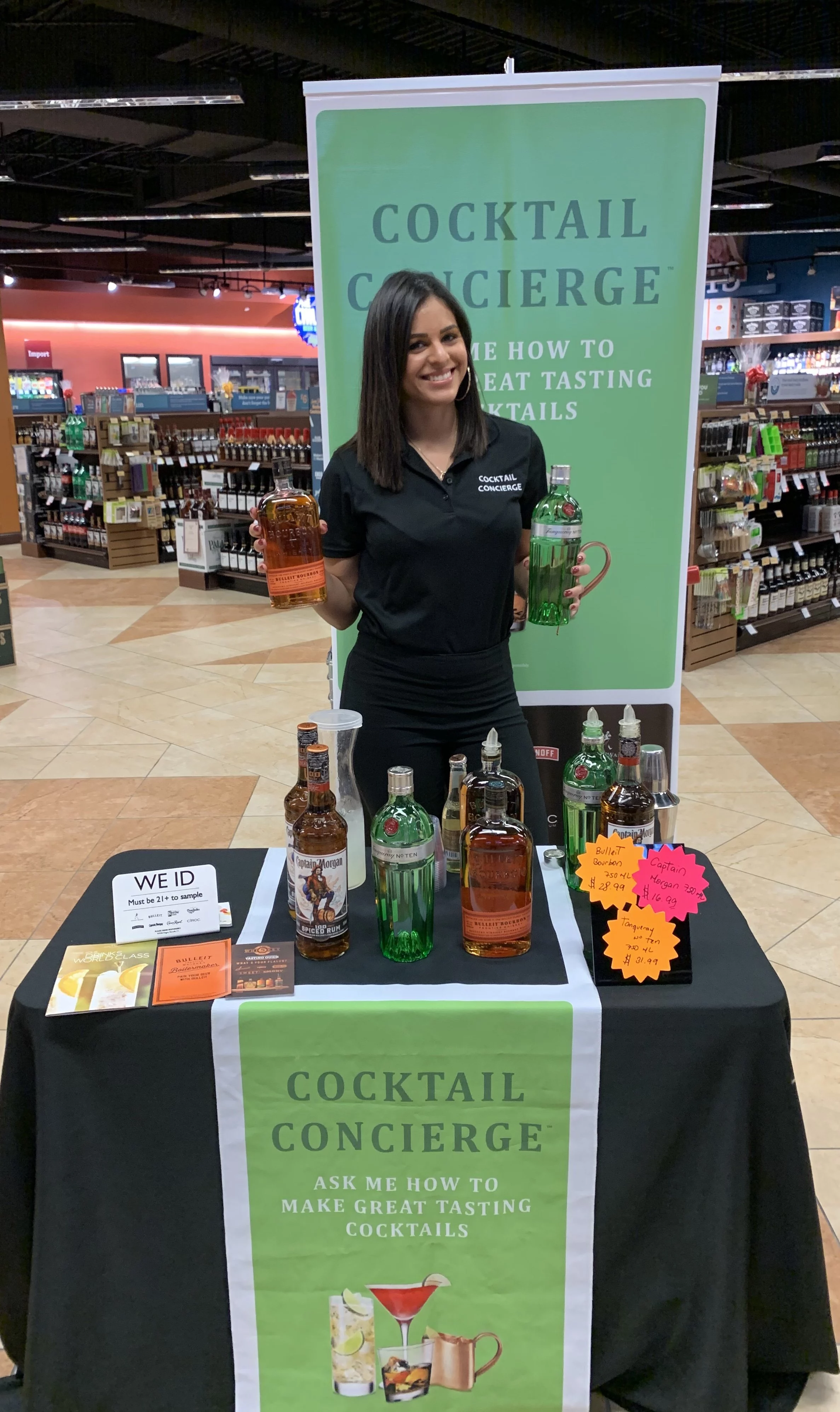 Photo of you working an event