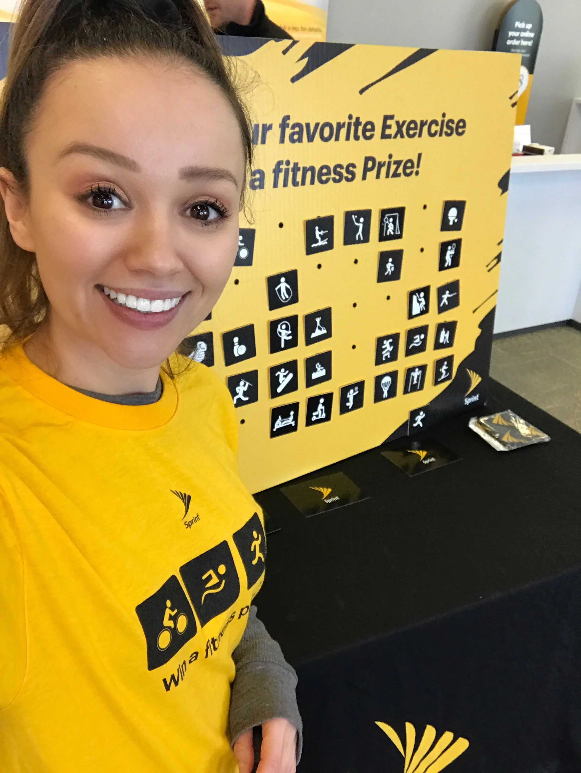 Photo of you working an event