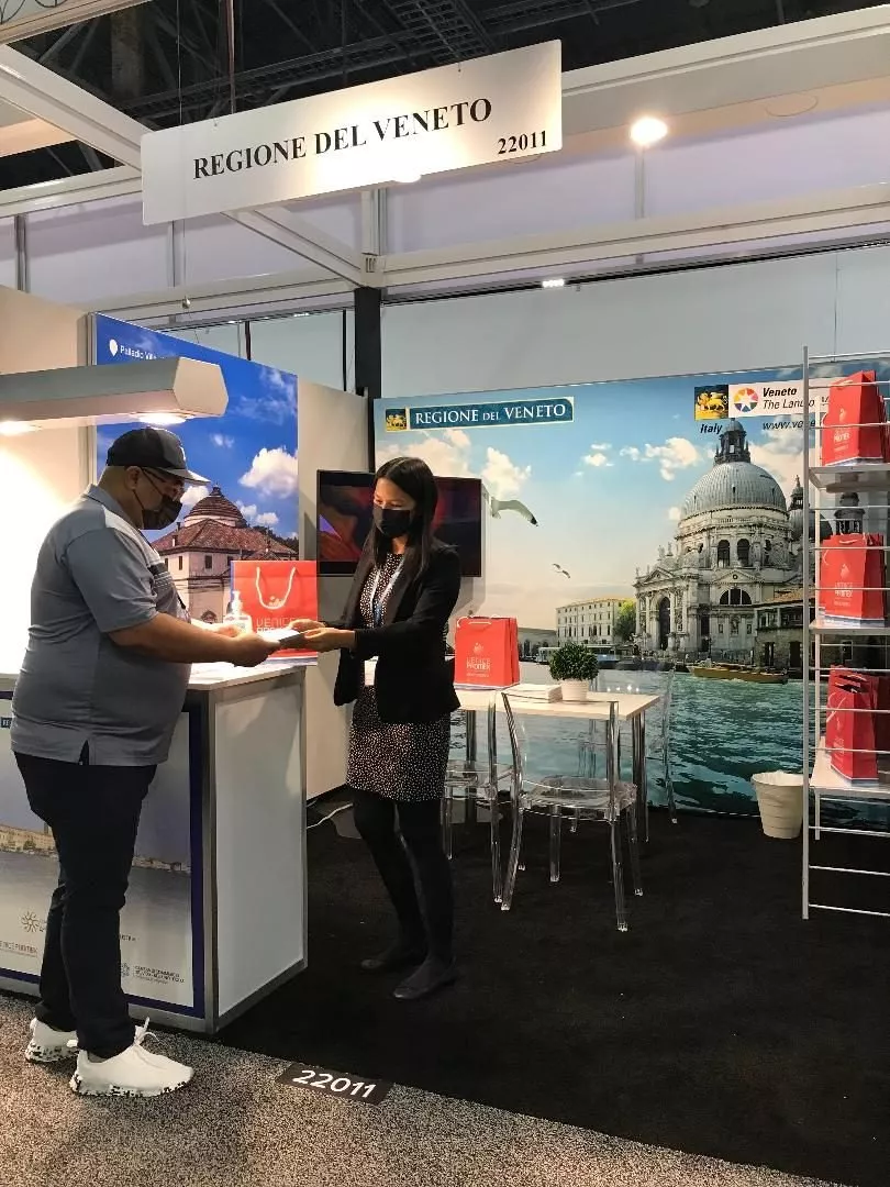 Photo of you working an event