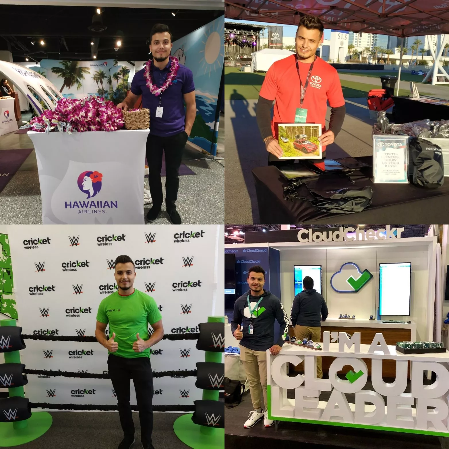 Photo of you working an event