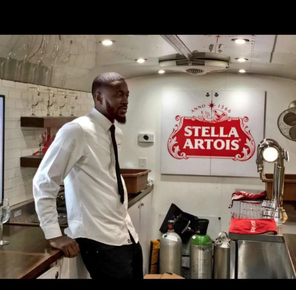 Photo of you working an event