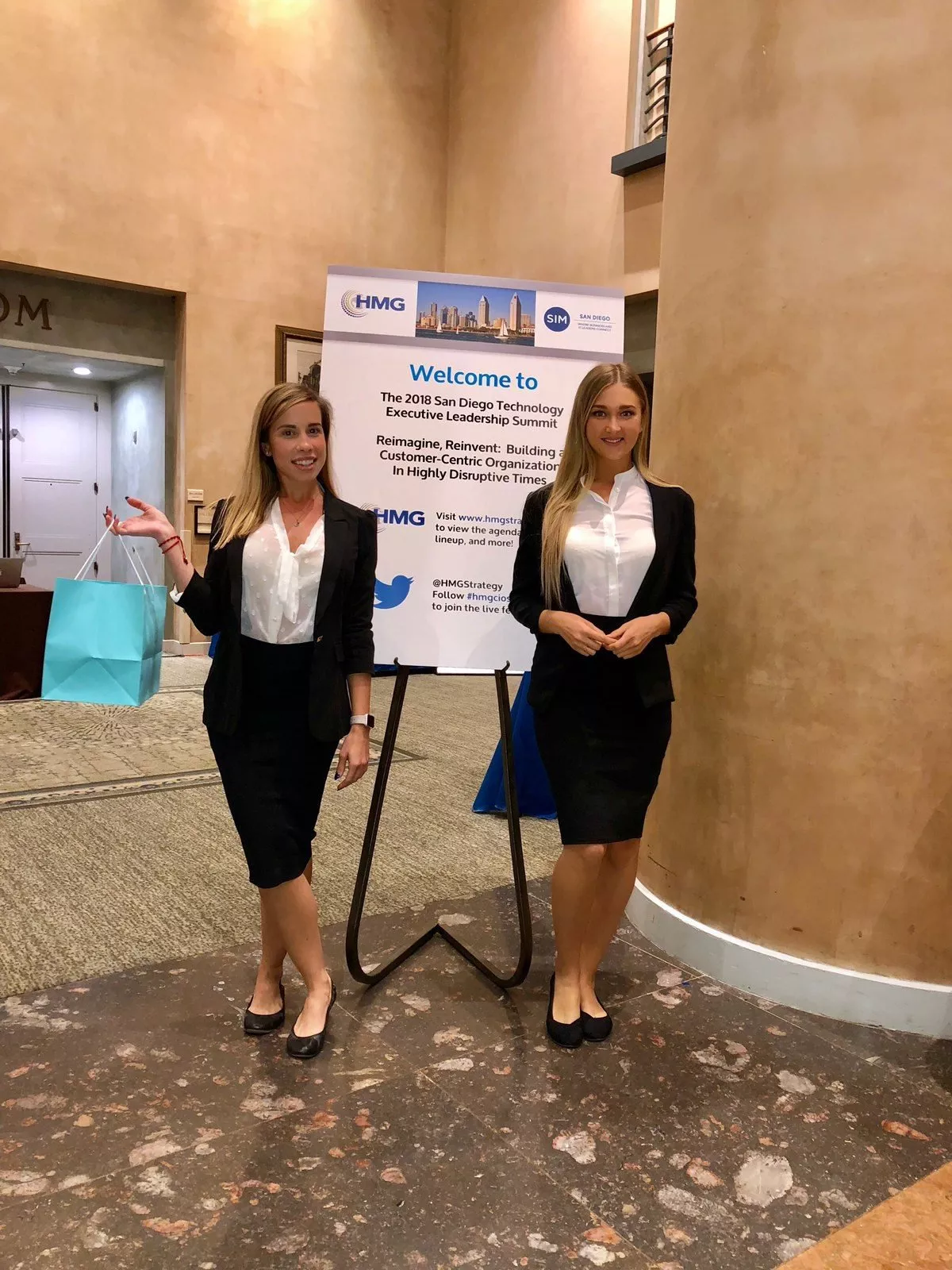 Photo of you working an event