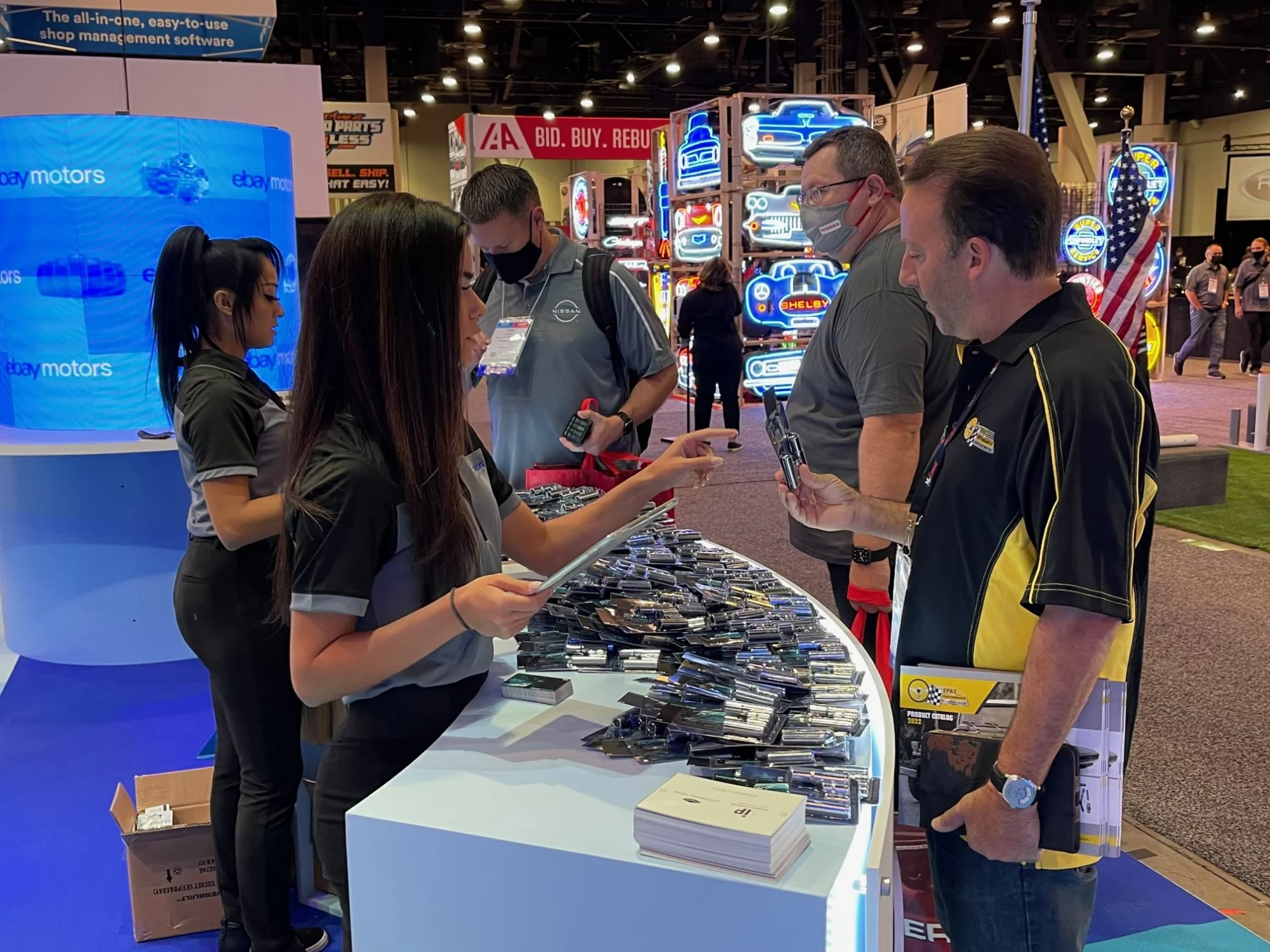 Photo of you working an event