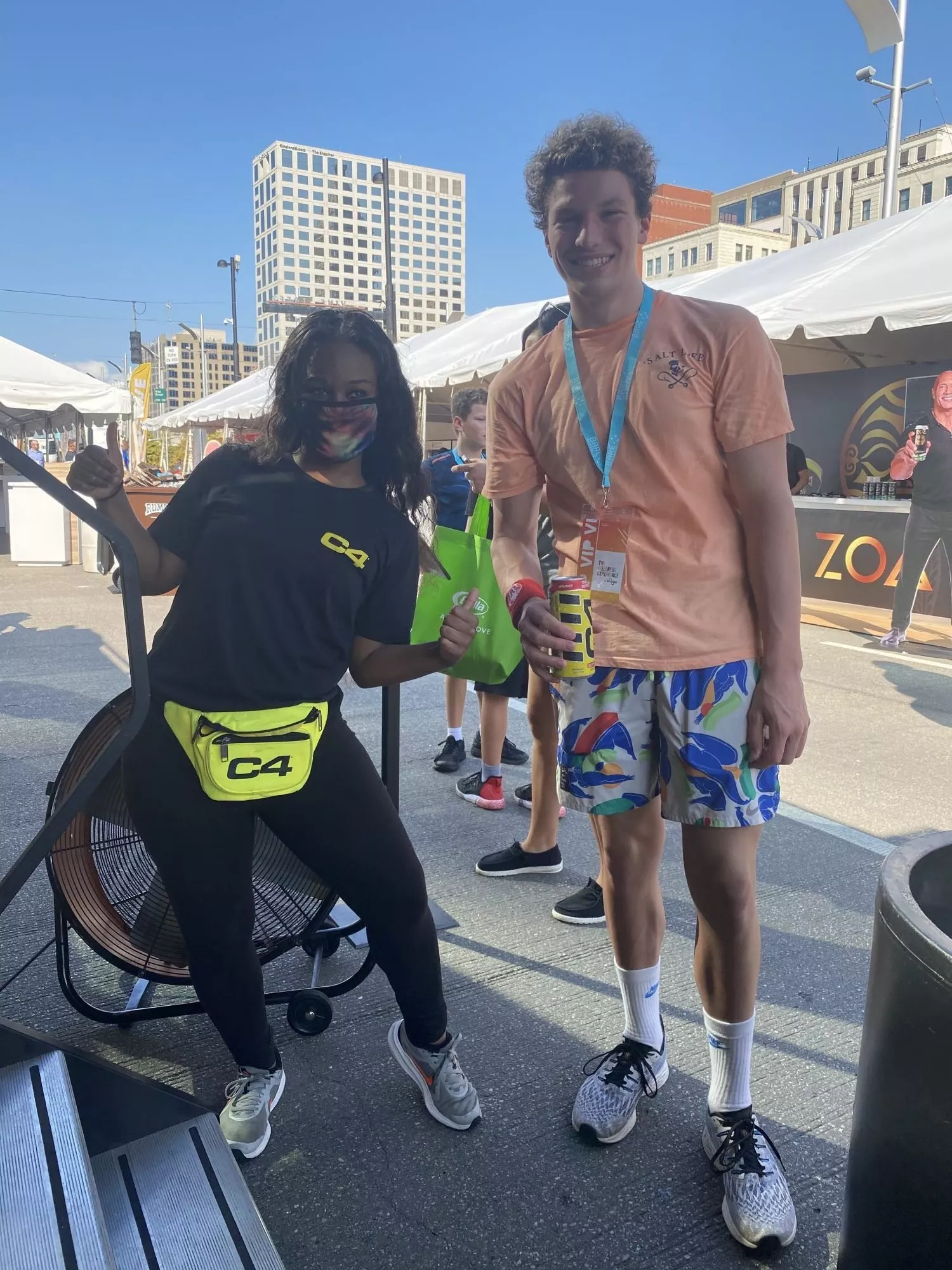 Photo of you working an event