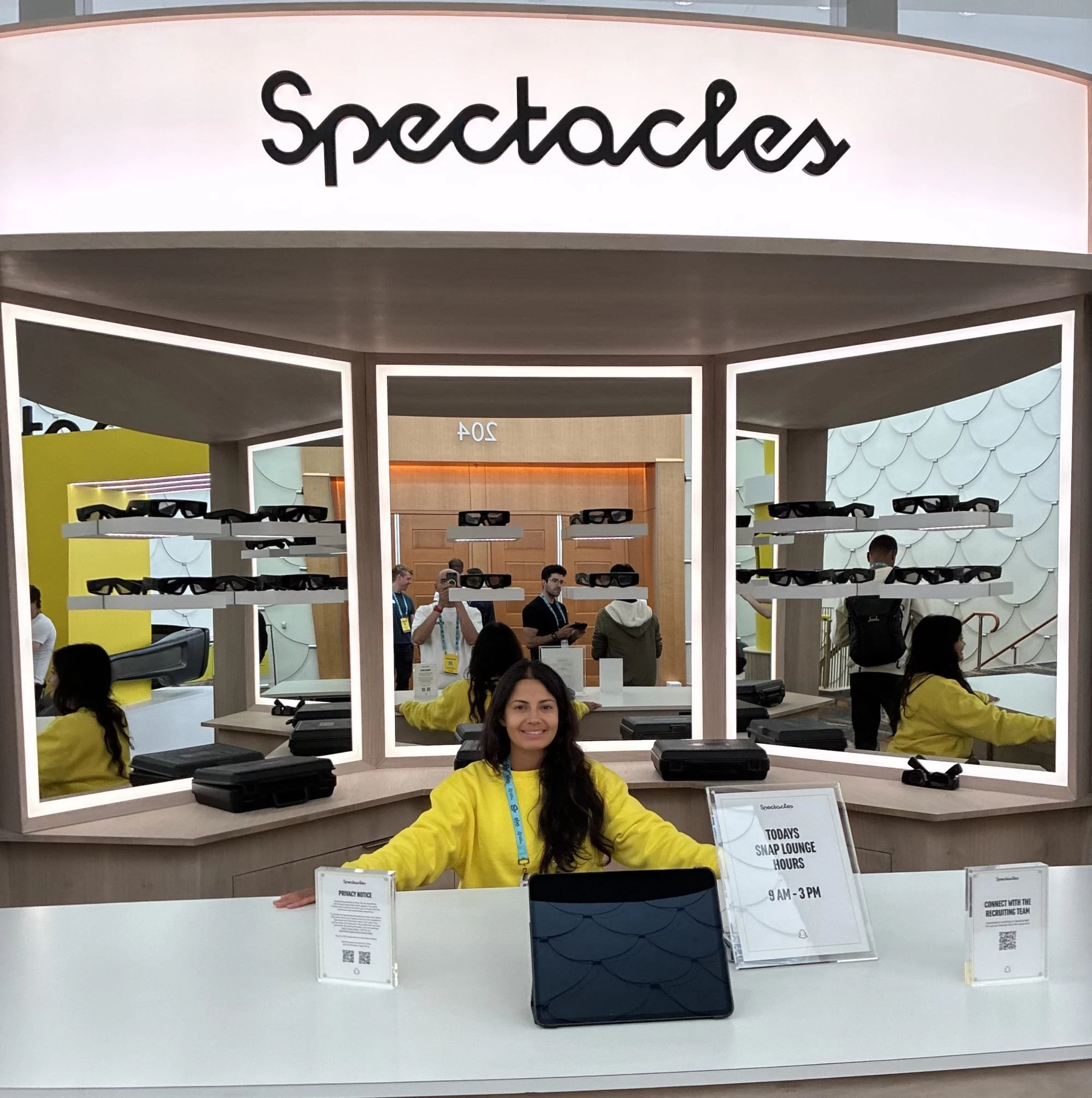 Photo of you working an event