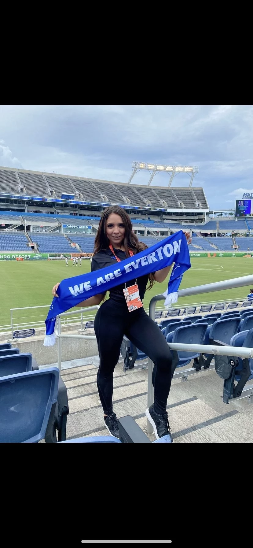 Photo of you working an event