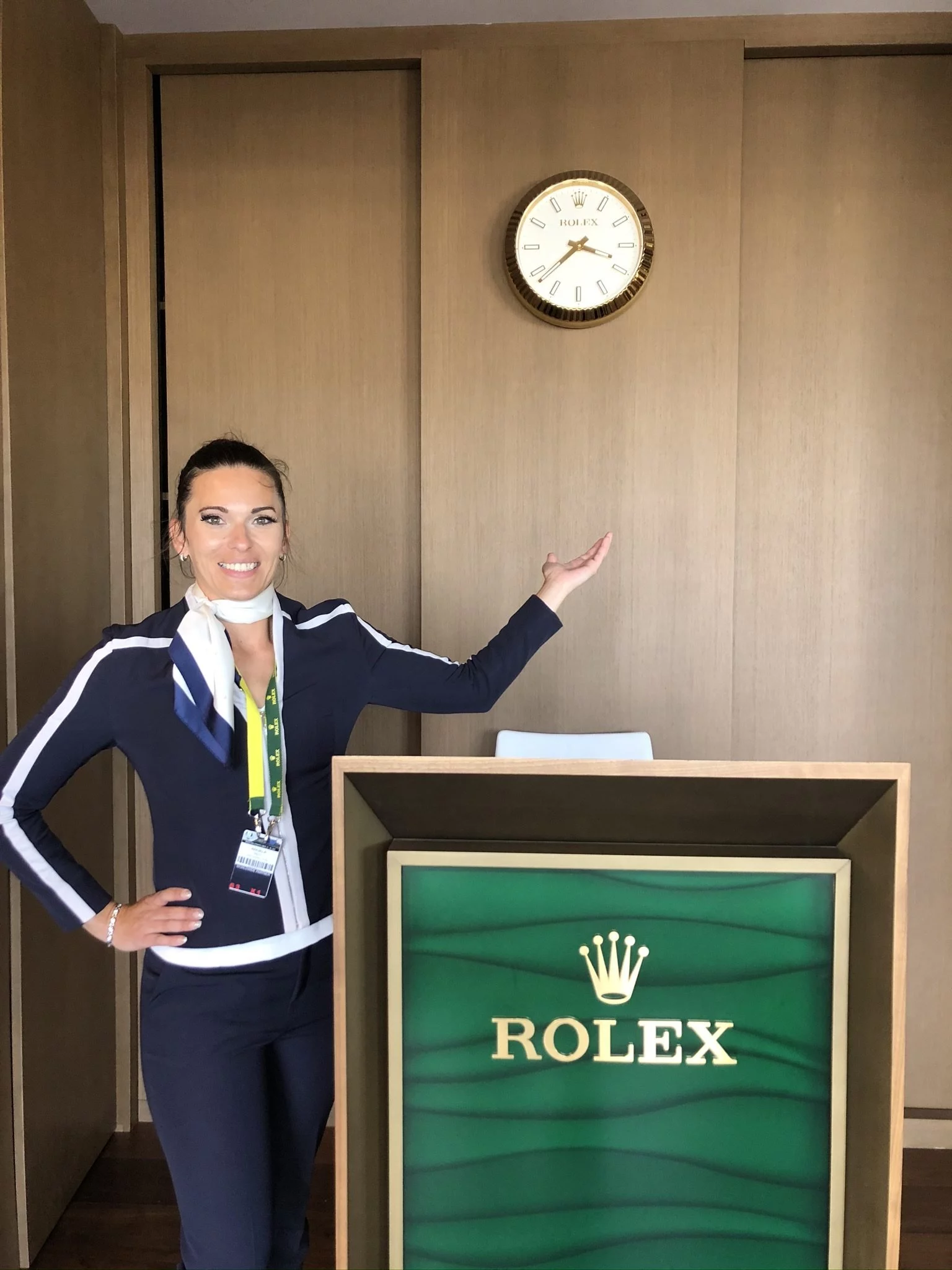 Photo of you working an event