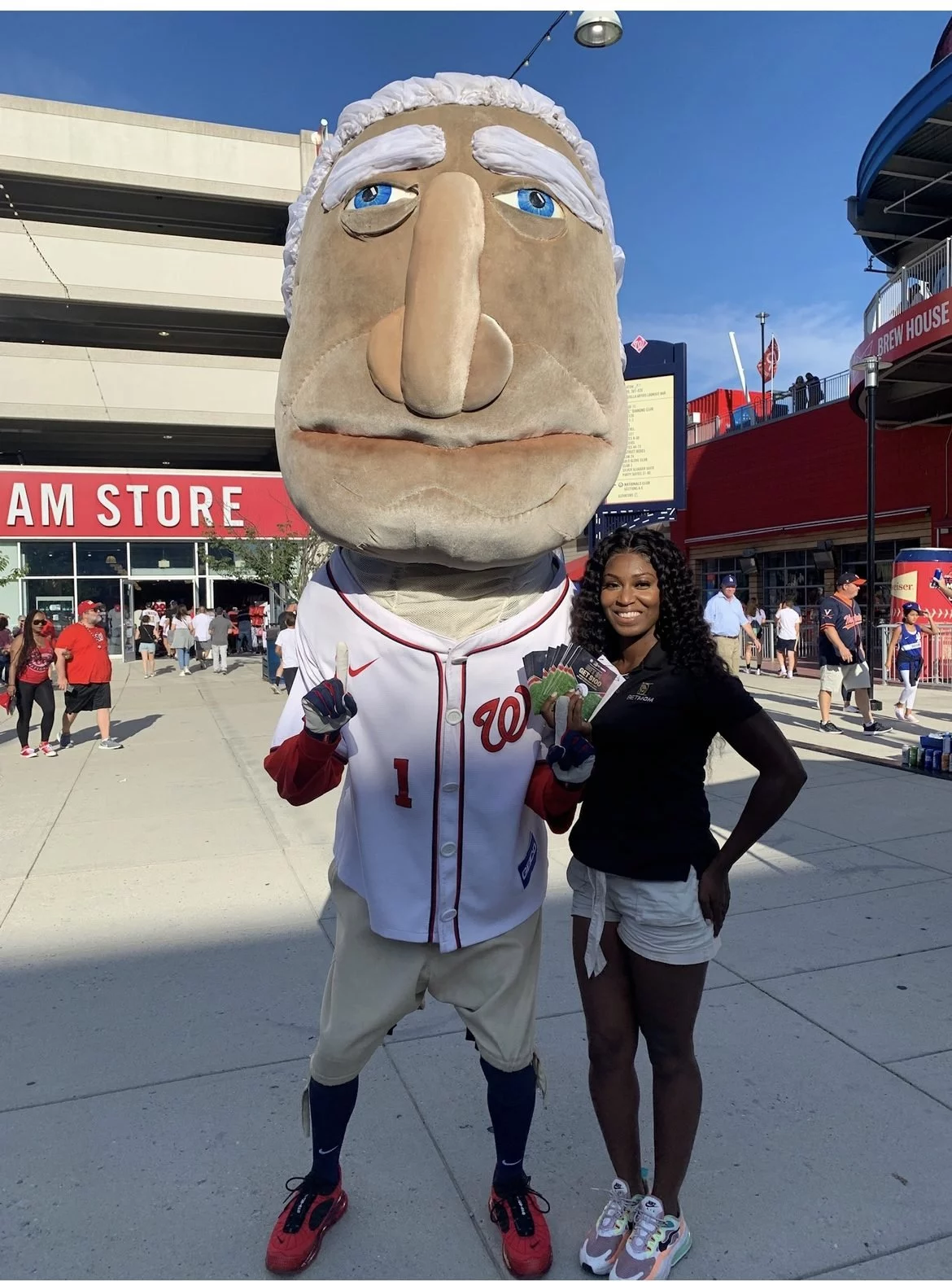 Photo of you working an event