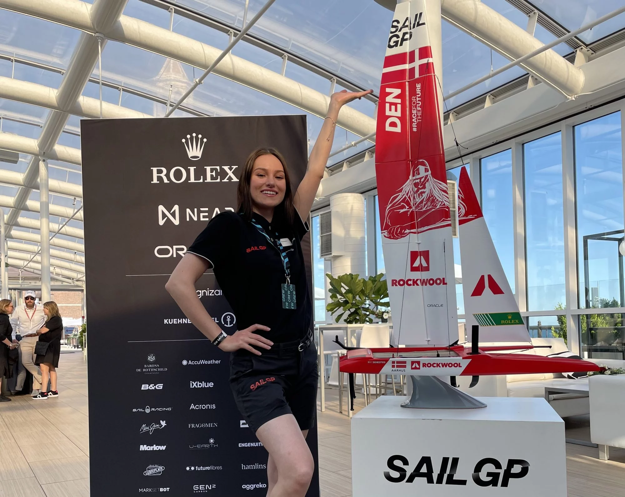 Photo of you working an event