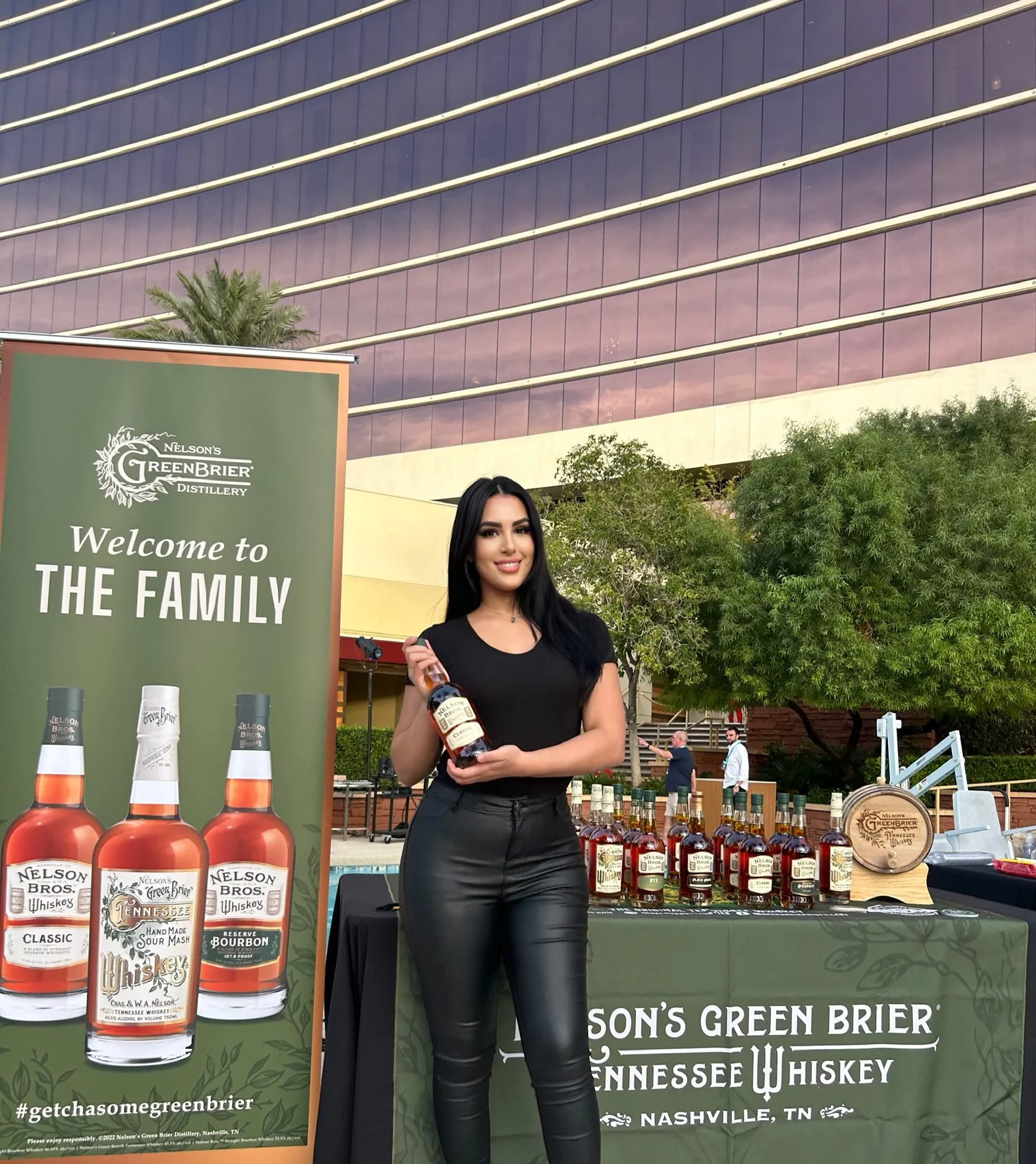 Photo of you working an event