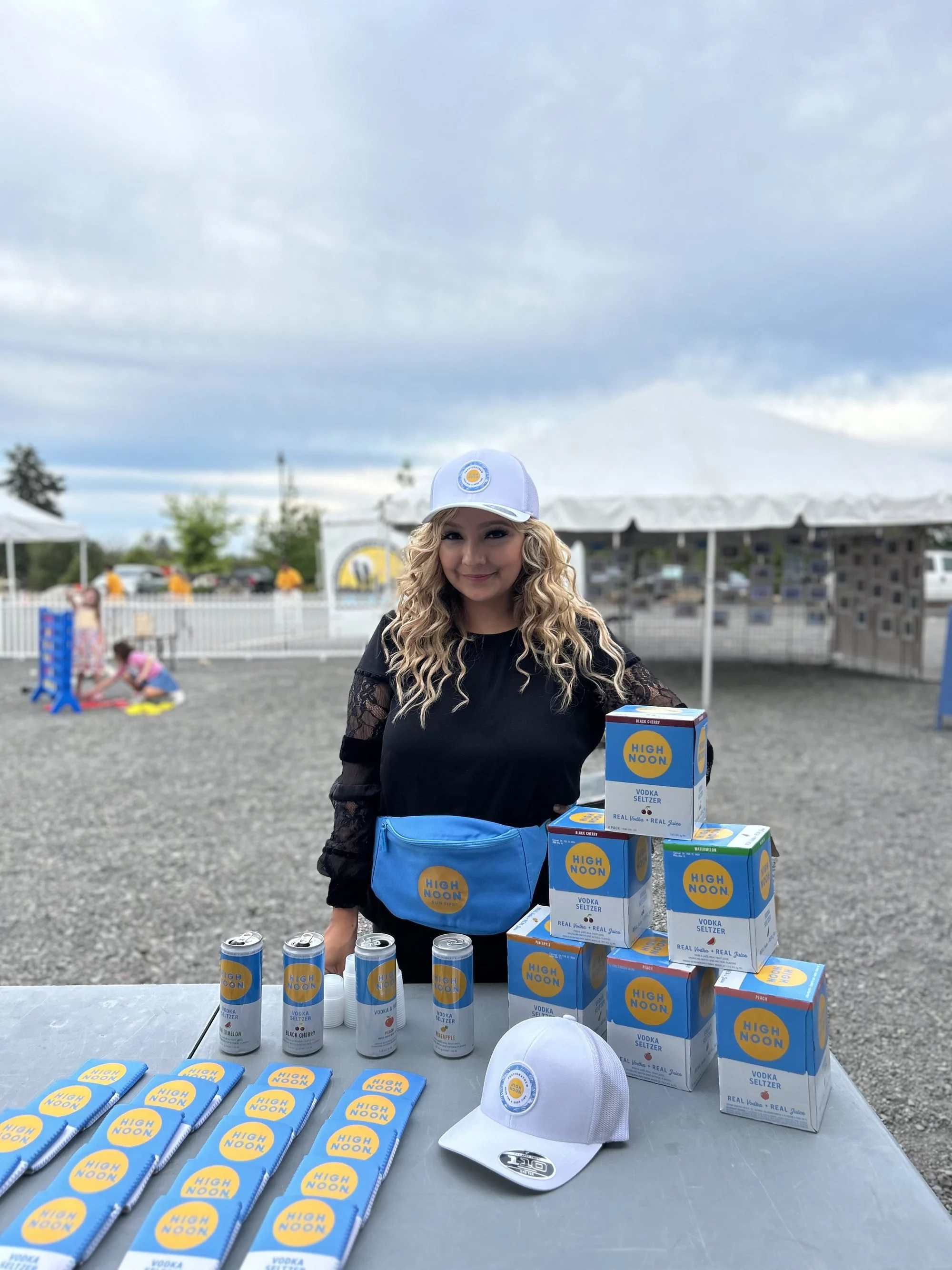 Photo of you working an event