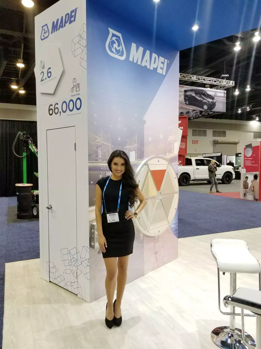 Photo of you working an event