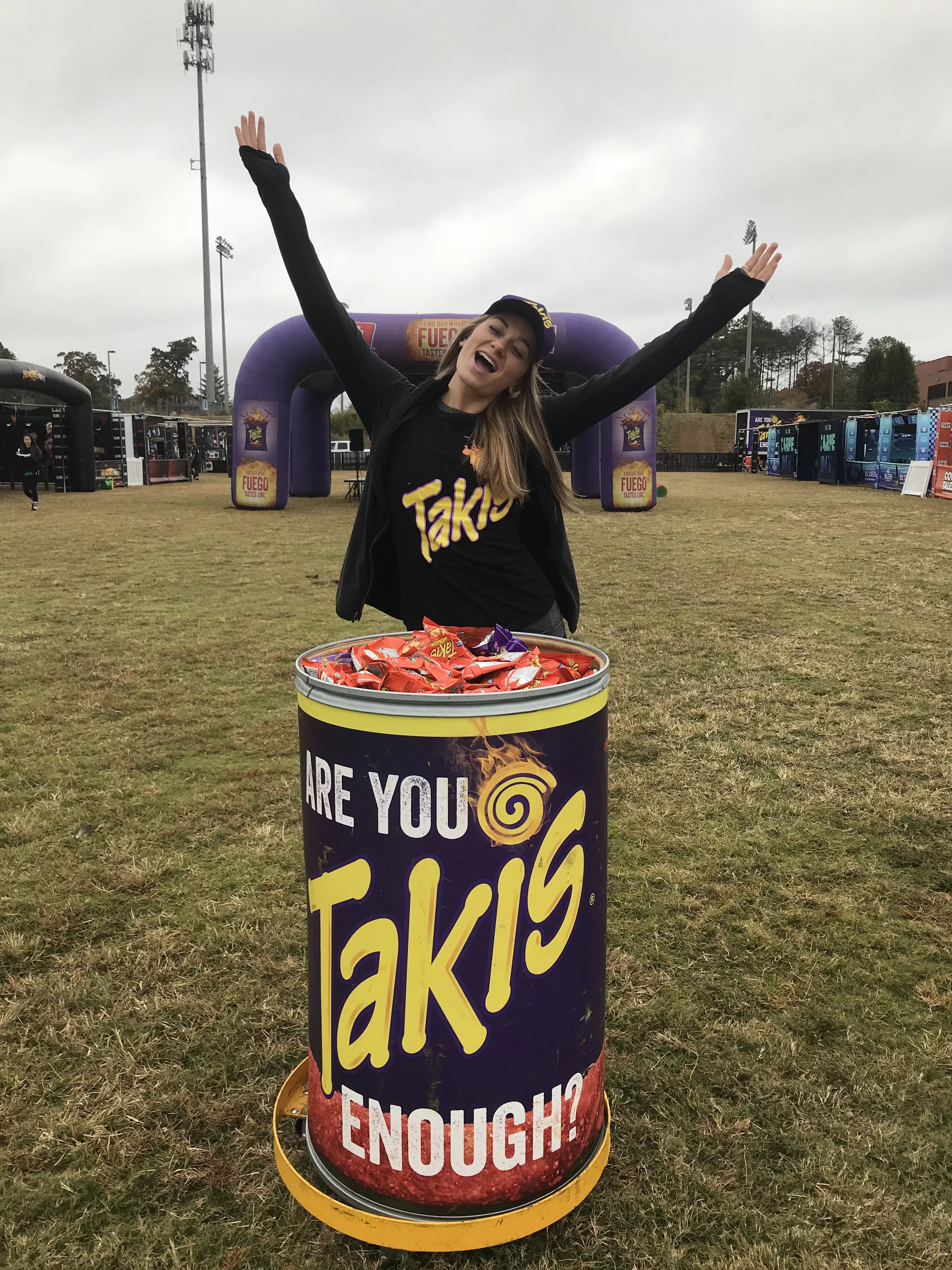 Photo of you working an event