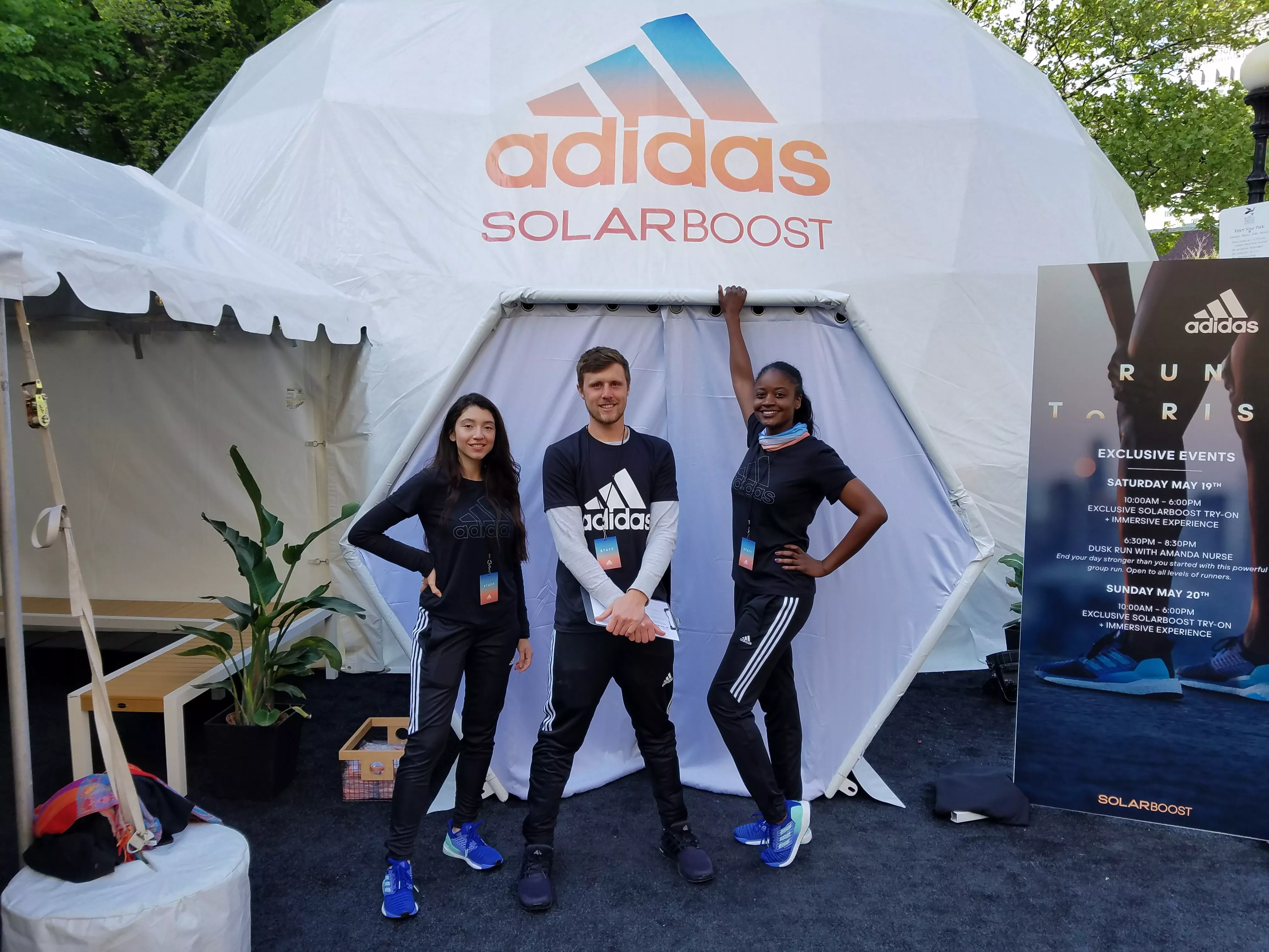 Photo of you working an event