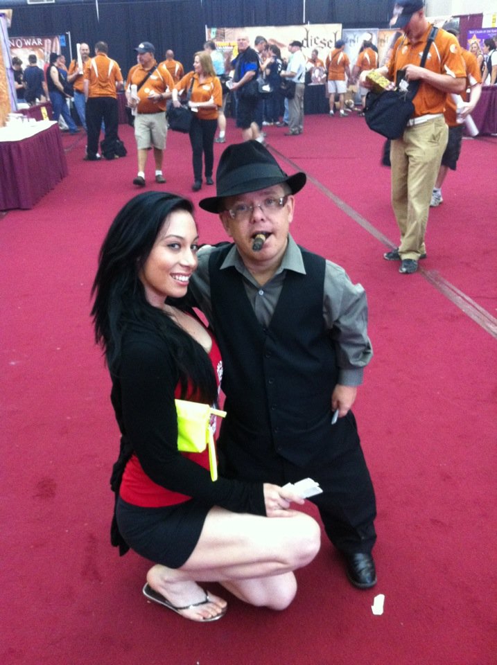 Photo of you working an event